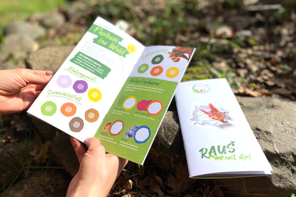 Ansicht Broschüre Raus mit dir von ZIEL4